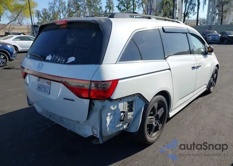 2012 Honda Odyssey Touring/Touring Elite из США, поврежденный, VIN 5FNRL5H97CB106658